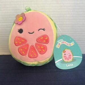 Squishmallows Lena The Guava 5" - NWT
